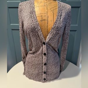 Loft Speckled Cardigan, size medium